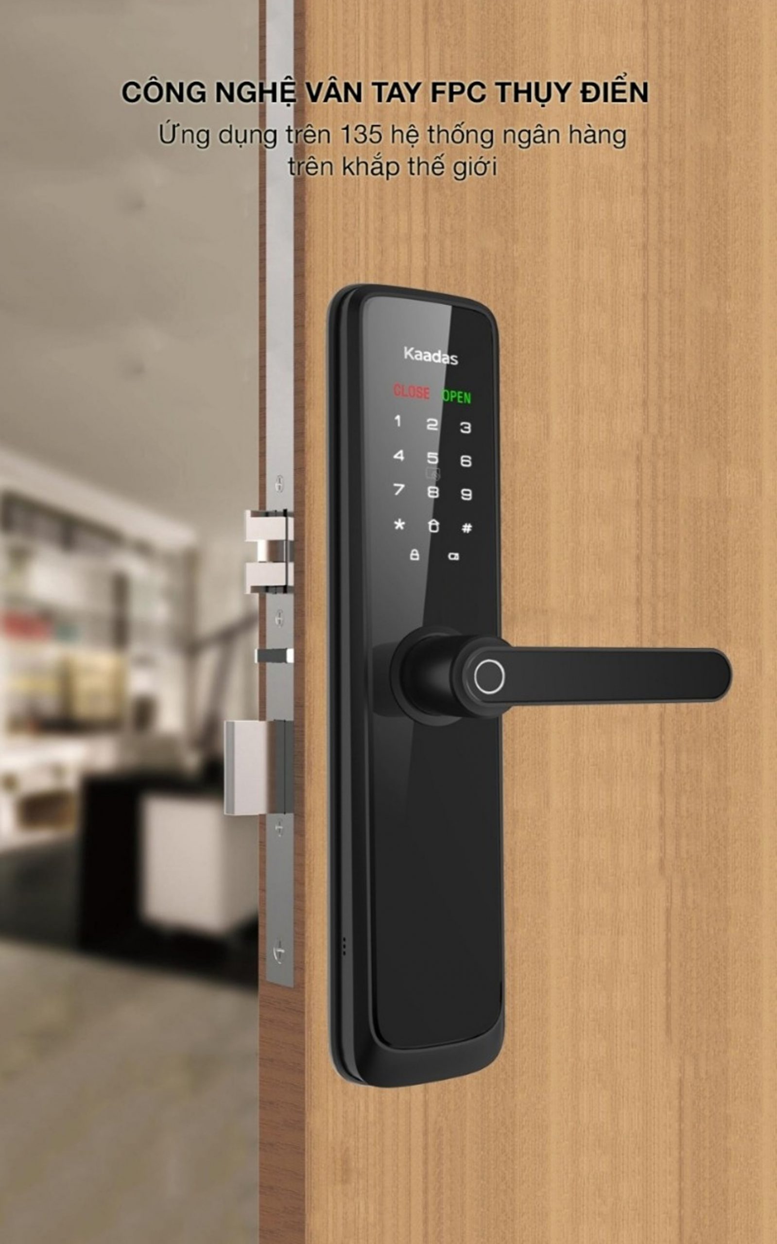 KAADAS L7 4 Khóa Vân Tay Kaadas L7