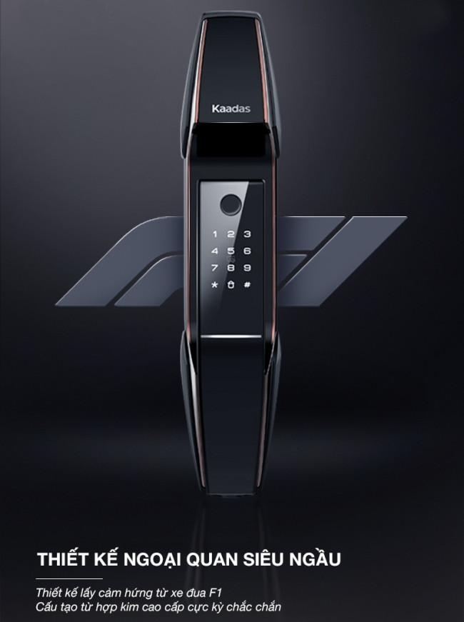 Thiết Kế Khóa Vân Tay Kaadas K8-T