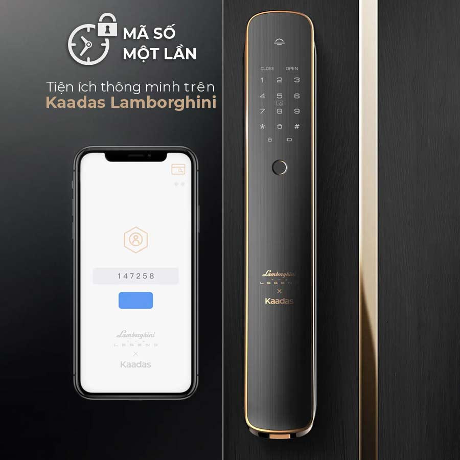Khóa Cửa Vân Tay Kaadas Lamborghini