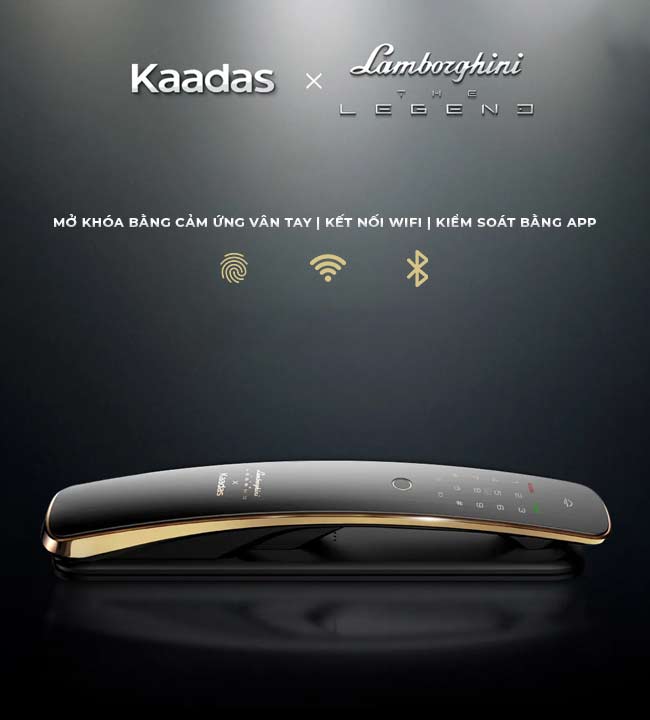 Khóa Cửa Vân Tay Kaadas Lamborghini