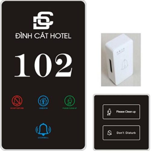 Bộ Bảng Báo Số Phòng