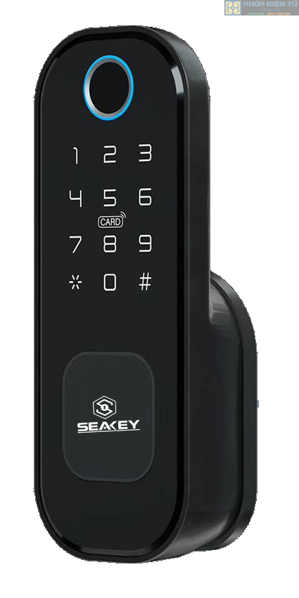 khóa cổng 2 vân tay Seakey C22B