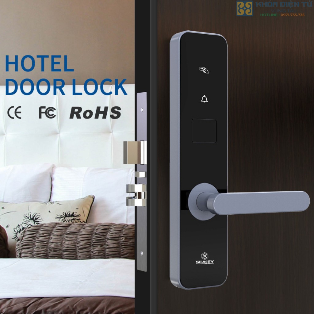 Khóa Thẻ Từ Seakey H12M