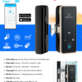 Khóa vân tay Seakey G53B 5 Khóa Vân Tay Seakey G53B