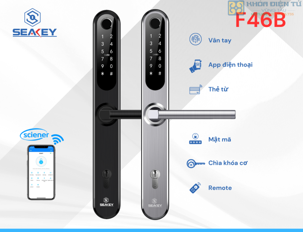 Khóa vân tay Seakey F46B