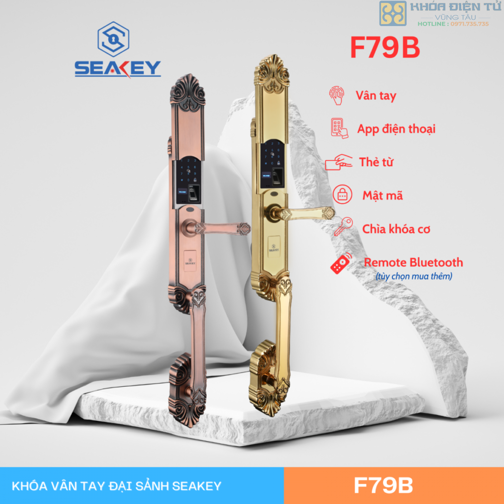 Khóa vân tay Seakey F79