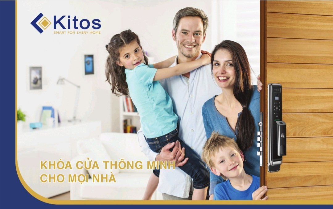 Khoá cửa Kitos Infinity 3D Face