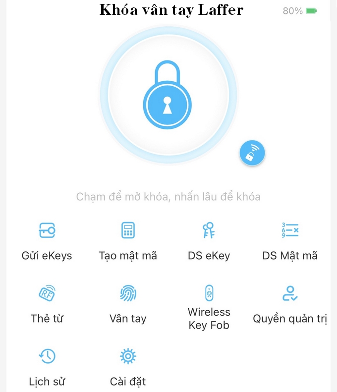 Khoá Vân Tay Cửa Cổng 1 chiều Seakey C26B