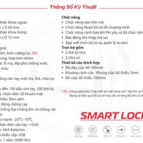 Khóa cửa thông minh Bosch EL600 VF | Face ID