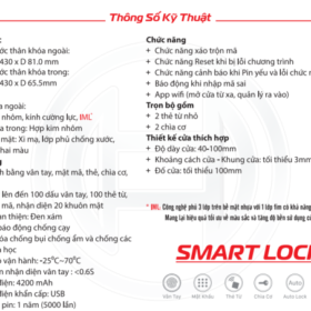 Khoá cửa thông minh Bosch FU6 Plus 5 Khoá Cửa Thông Minh Bosch Fu6 Plus | Giảm Ngay 25%