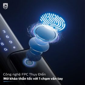Khóa Cửa Vân Tay Philips Alpha-Vp-5Hws | Giảm 25%