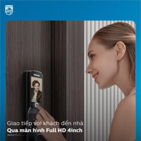 Khóa Cửa Vân Tay Philips Alpha-Vp-5Hws | Giảm 25%