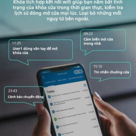 Khóa Cửa Vân Tay Philips Ddl-709 Fvp-7Hws | Giảm 25%