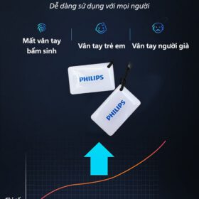 Khóa cửa vân tay Philips DDL609-5HS | Giảm 25% 9 Khóa Cửa Vân Tay Philips Ddl609-5Hs | Giảm 25%