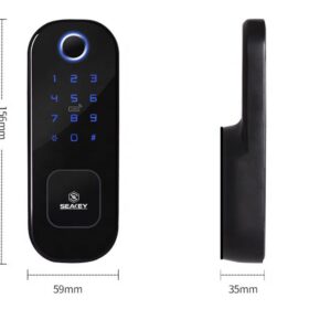 Khóa Cổng 2 Vân Tay Seakey C22B
