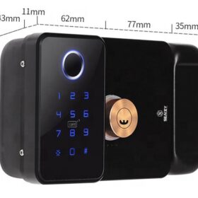 Khóa Cổng 2 Vân Tay Seakey C22B