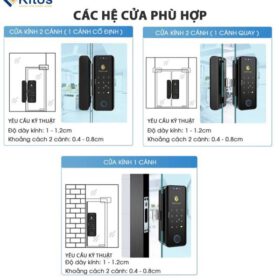 Khóa Cửa Vân Tay Kitos Kt Gl30 Face Id Giá Rẻ | Sale 29%