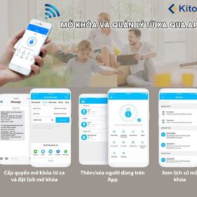 Khóa Cửa Vân Tay Kitos Kt V2 Pro Giá Rẻ | Sale 29%