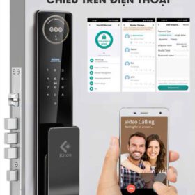Khóa cửa vân tay KITOS KT X8 7 Khóa Cửa Vân Tay Kitos Kt X8 Giá Rẻ | Sale 29%