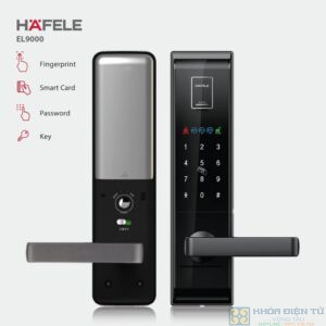 Top 5 Khóa Vân Tay Tốt Nhất Cho Gia Đình Được Ưa Chuộng Năm 2025 6 Khóa Điện Tử Hafele El9000