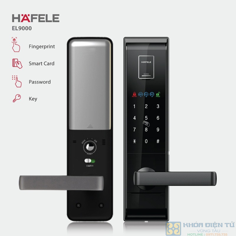 Khóa Điện Tử Hafele El9000