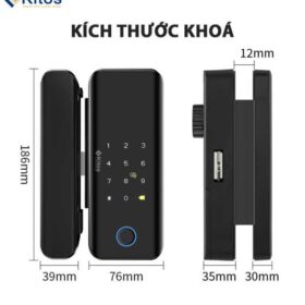 Khóa Vân Tay Cửa Kính Kitos Kt-Gl30 Pro Giá Rẻ | Sale 30%