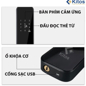 Khóa vân tay thẻ từ Kitos KT-V3 17 Kitos V3 8