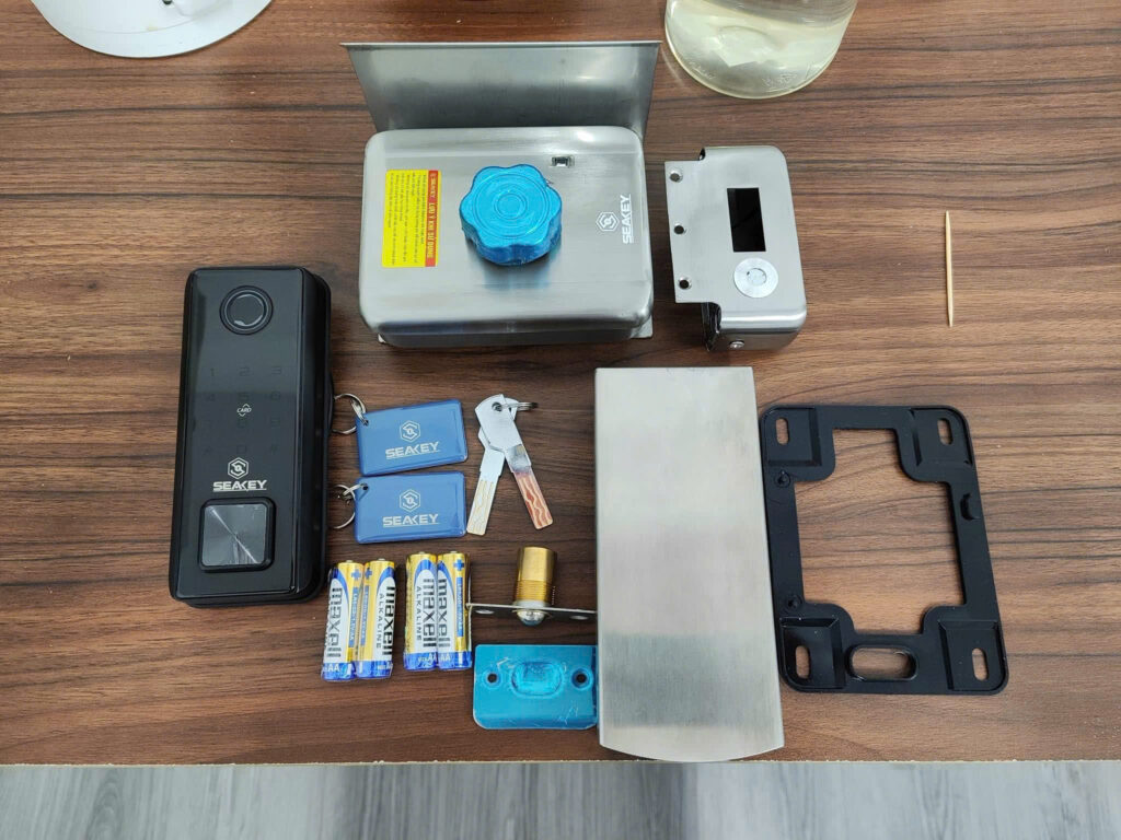 Khoá Vân Tay Cửa Cổng 1 chiều Seakey C28B Khoá Vân Tay Cửa Cổng 1 Chiều Seakey C28B
