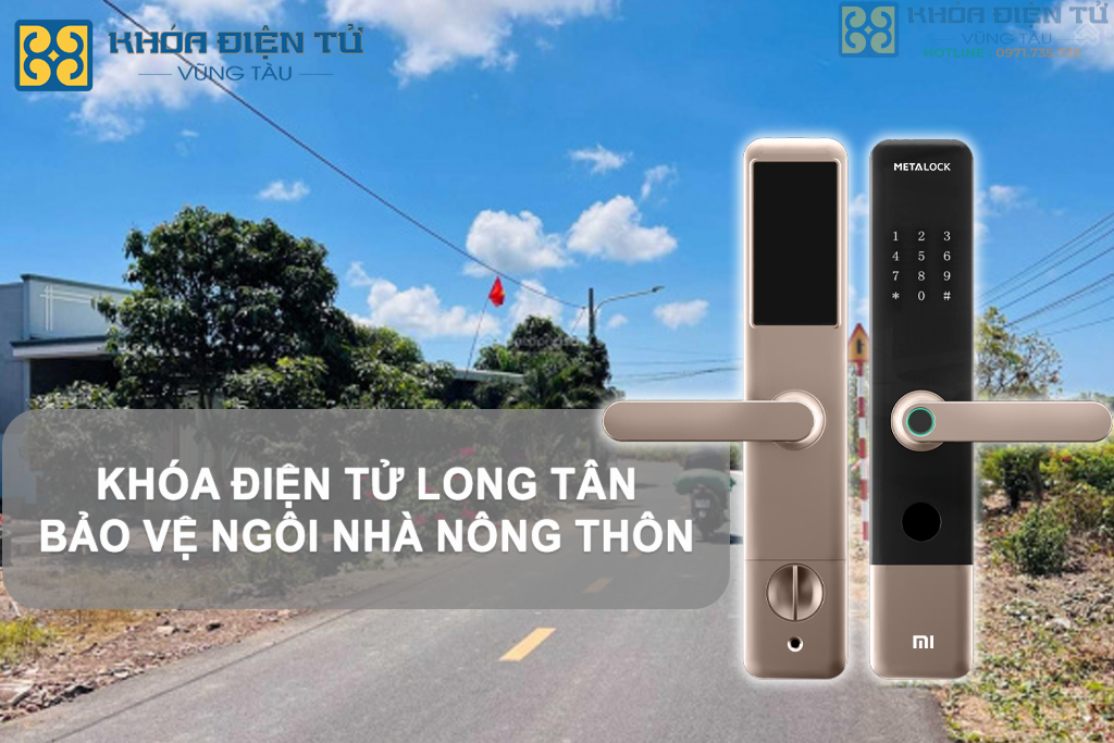 Khóa điện tử Long Tân, Khóa Vân Tay Long Tân, Khóa Thông Minh Long Tân
