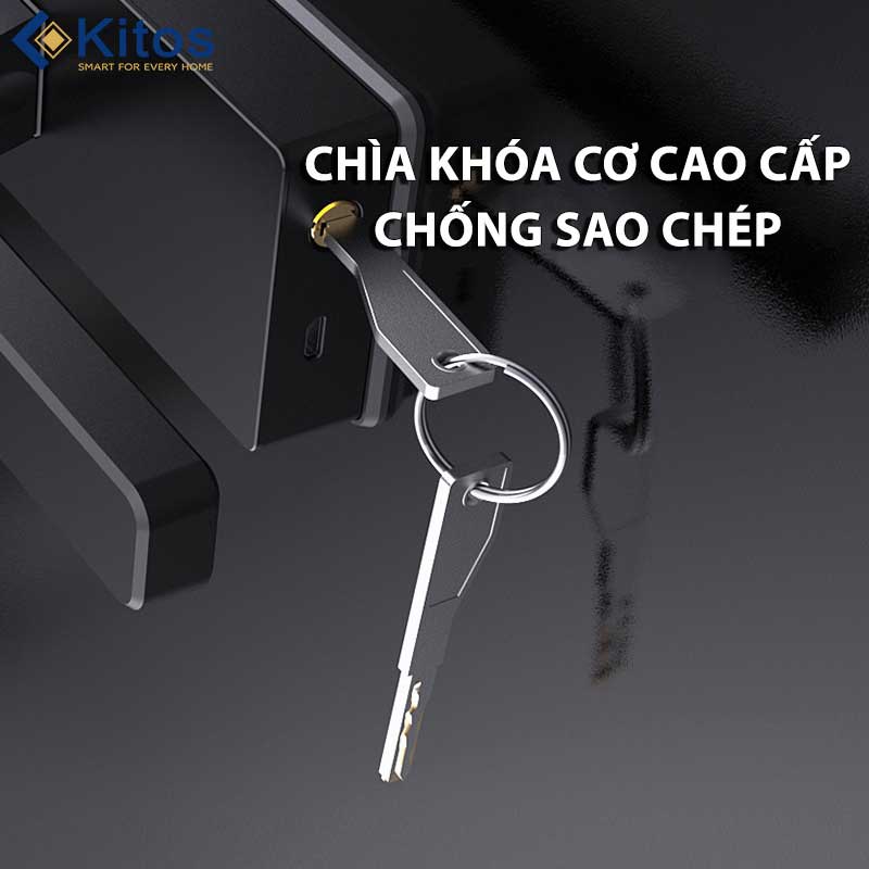 Khóa Cửa Vân Tay Kitos KT GL30 Face ID