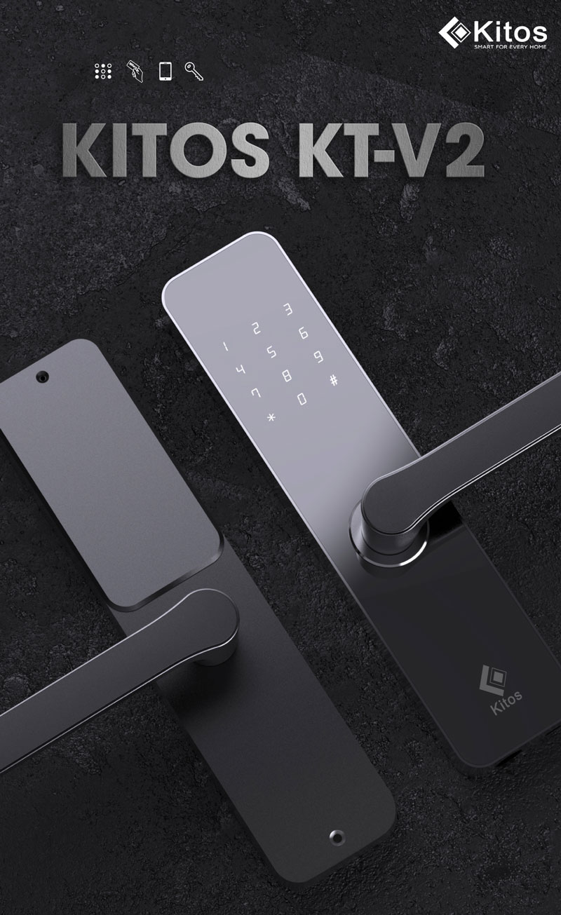 khóa cửa vân tay Kitos KT V2 Pro